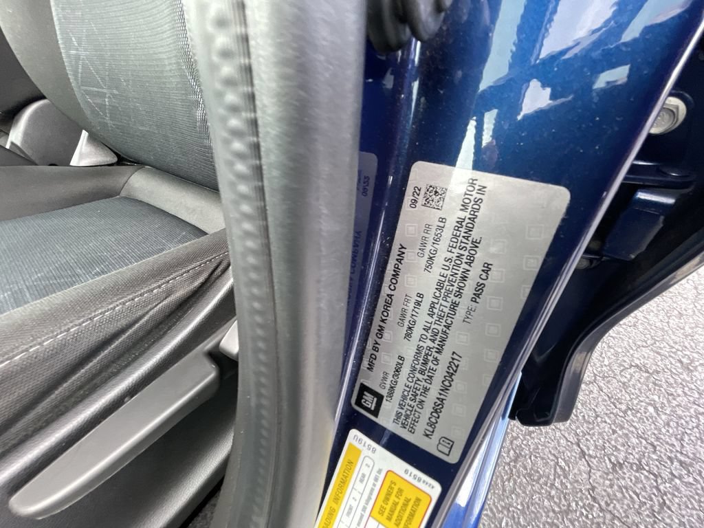 Certified 2022 Chevrolet Spark LT FWD image 32