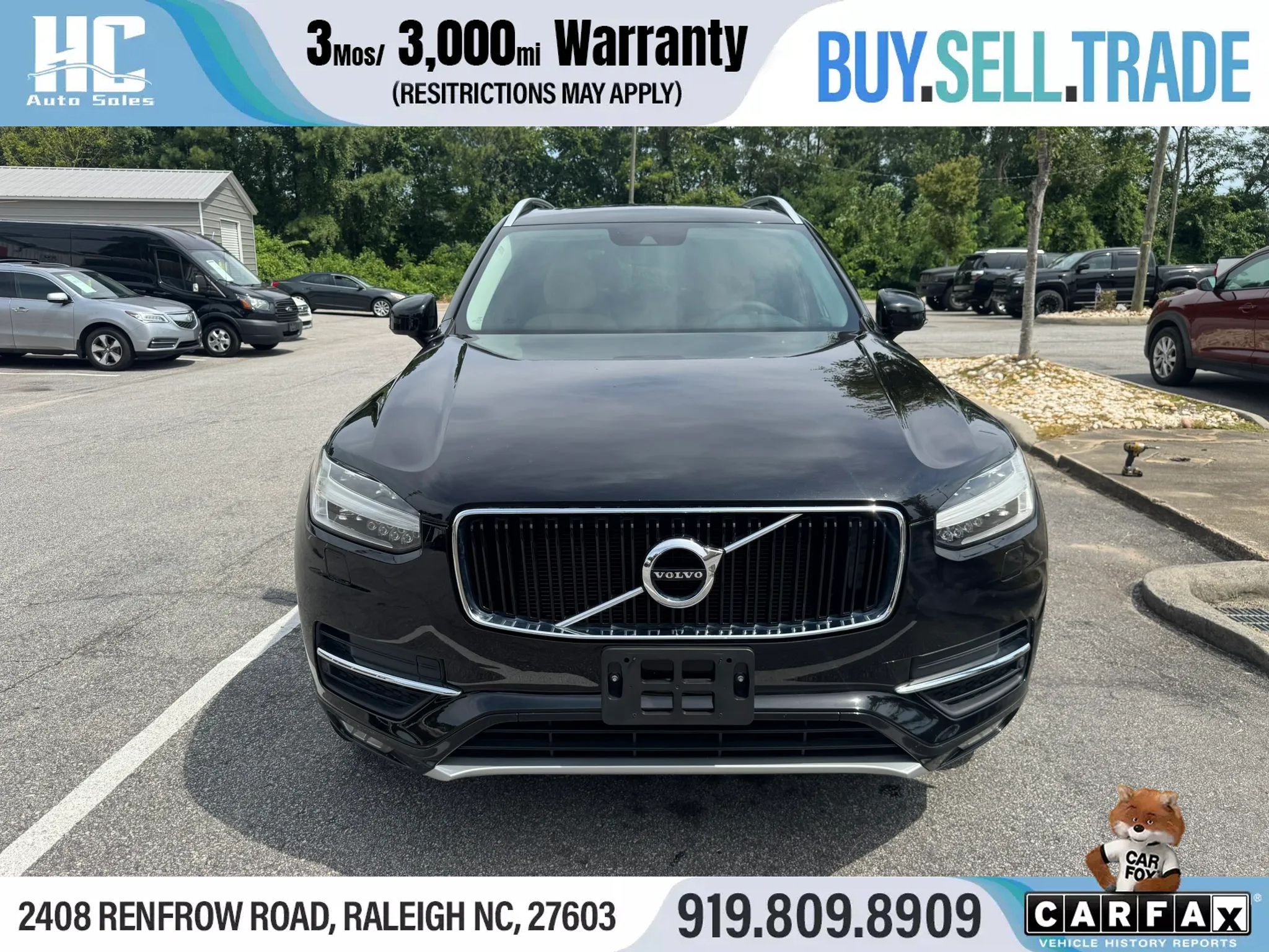 Used 2016 Volvo XC90 T6 Momentum w/ Momentum Plus Package AWD/4WD image 8