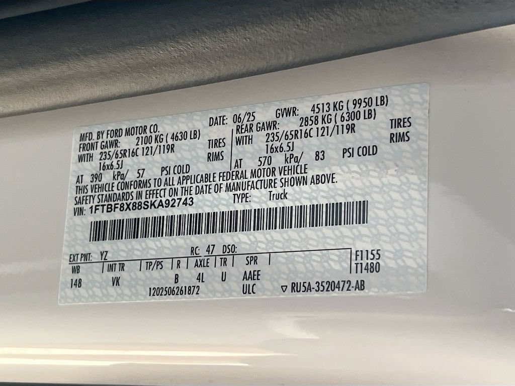 Used 2025 Ford Transit 350 148 High Roof Extended AWD w/ Exterior Upgrade Package image 32