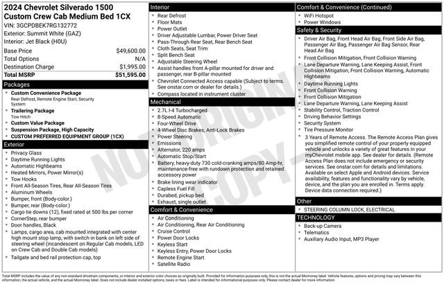 Used 2024 Chevrolet Silverado 1500 Custom image 5