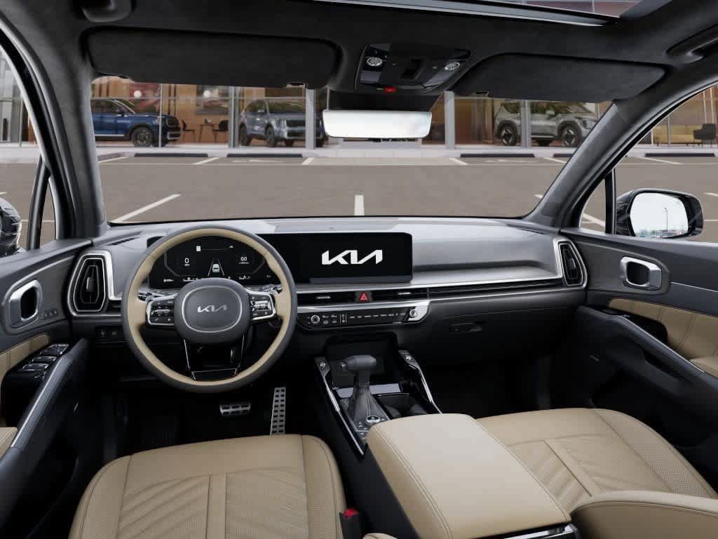 Certified 2025 Kia Sorento SX Prestige w/ Olive Brown Leather Package AWD/4WD image 14