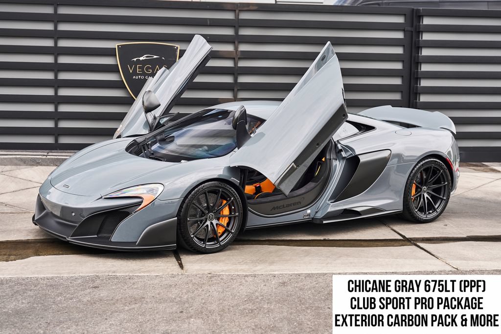 Used 2016 McLaren 675LT Coupe