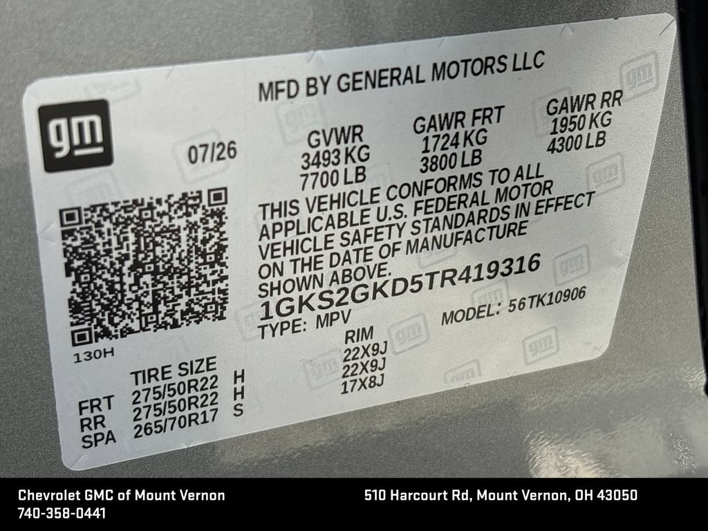 New 2026 GMC Yukon XL Elevation w/ Elevation Premium Package AWD/4WD image 31