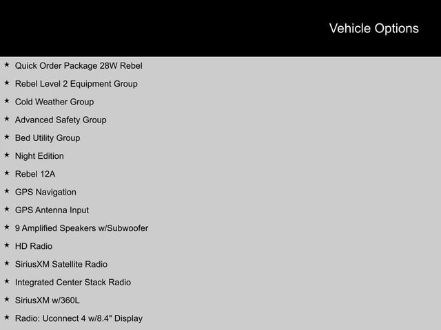 Used 2021 RAM 1500 Rebel w/ Alpine Leather & Sound Group AWD/4WD image 2