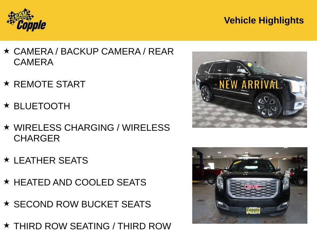 Used 2020 GMC Yukon Denali w/ Denali Ultimate Black Edition AWD/4WD image 3