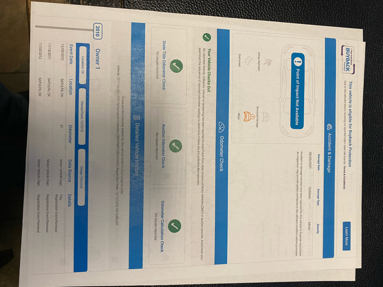 Used 2011 Cadillac SRX Performance image 19