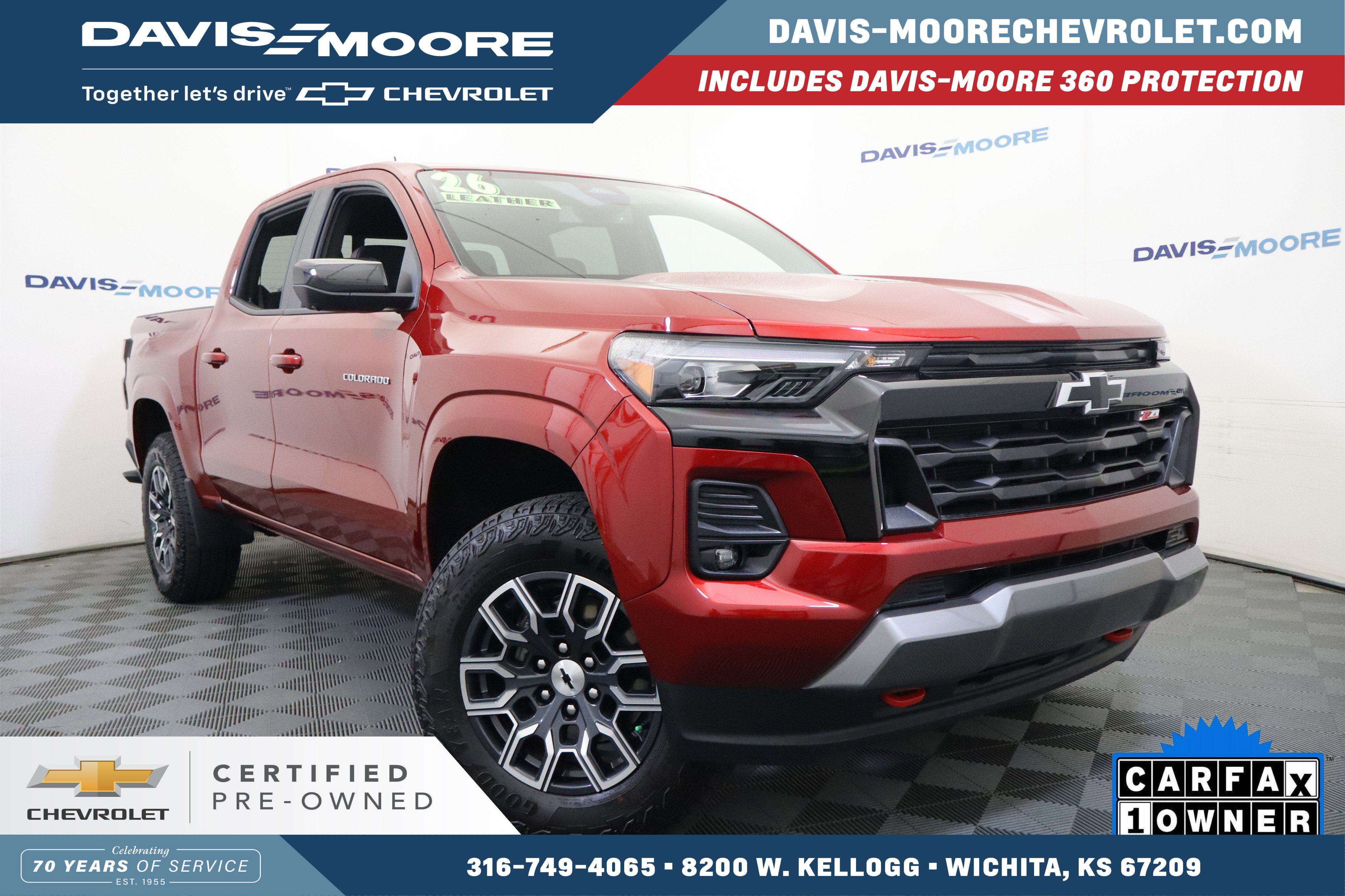 Certified 2026 Chevrolet Colorado Z71 w/ Technology Package