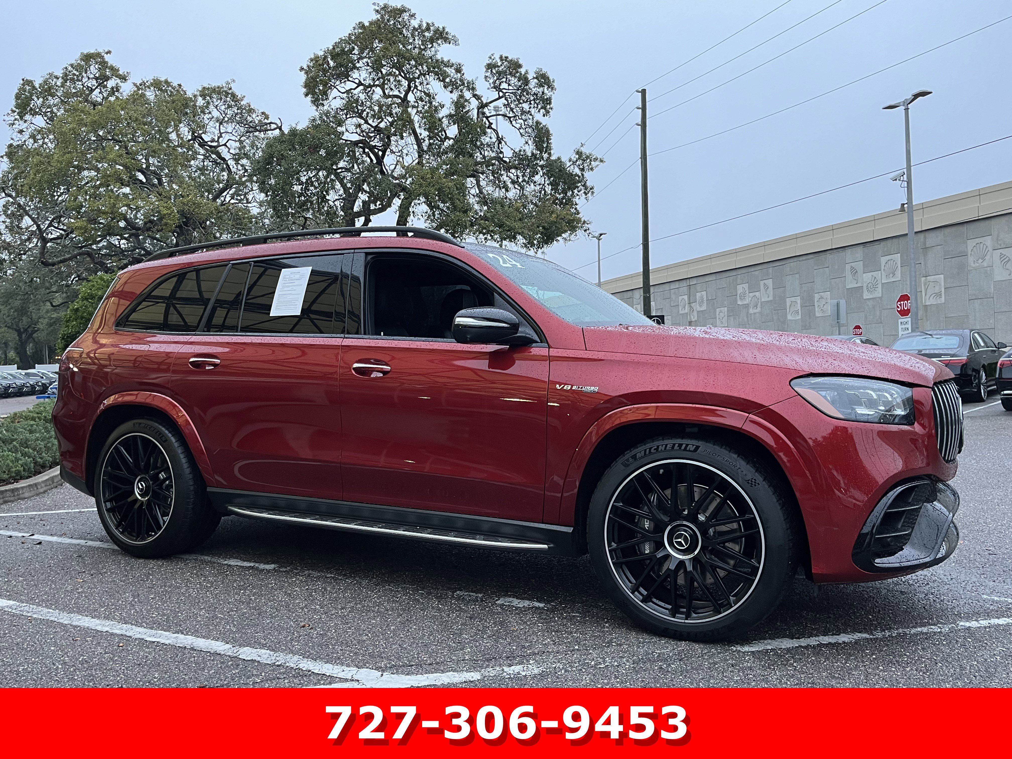 Certified 2024 Mercedes-Benz GLS 63 AMG 4MATIC image 8