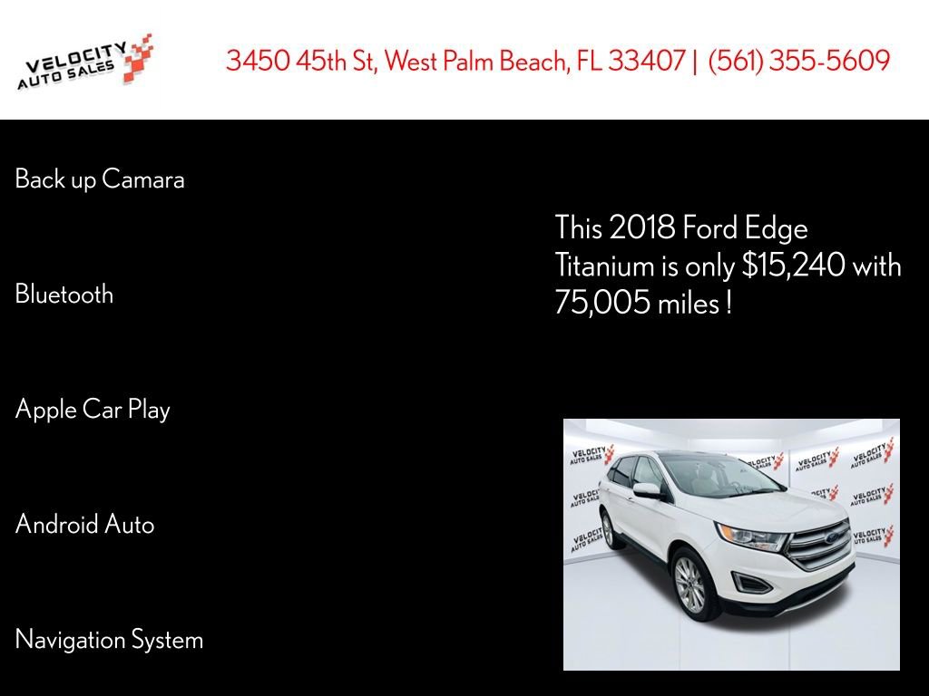 Used 2018 Ford Edge Titanium w/ Equipment Group 301A image 33
