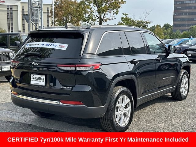 Certified 2023 Jeep Grand Cherokee Limited AWD/4WD image 3