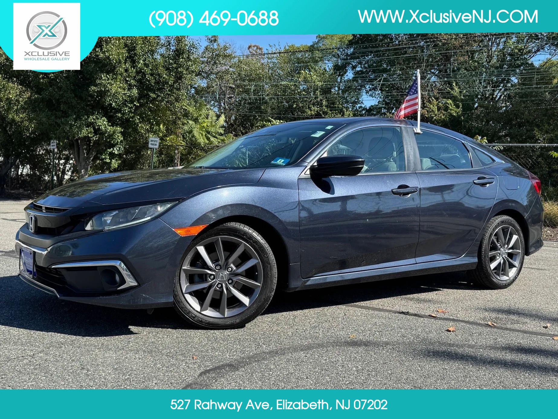 Used 2020 Honda Civic EX-L image 1