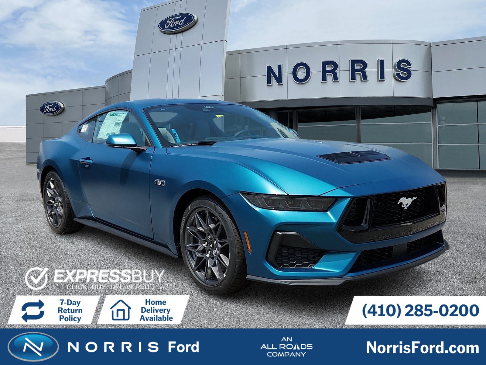 New 2026 Ford Mustang GT w/ GT Performance Package RWD image 1