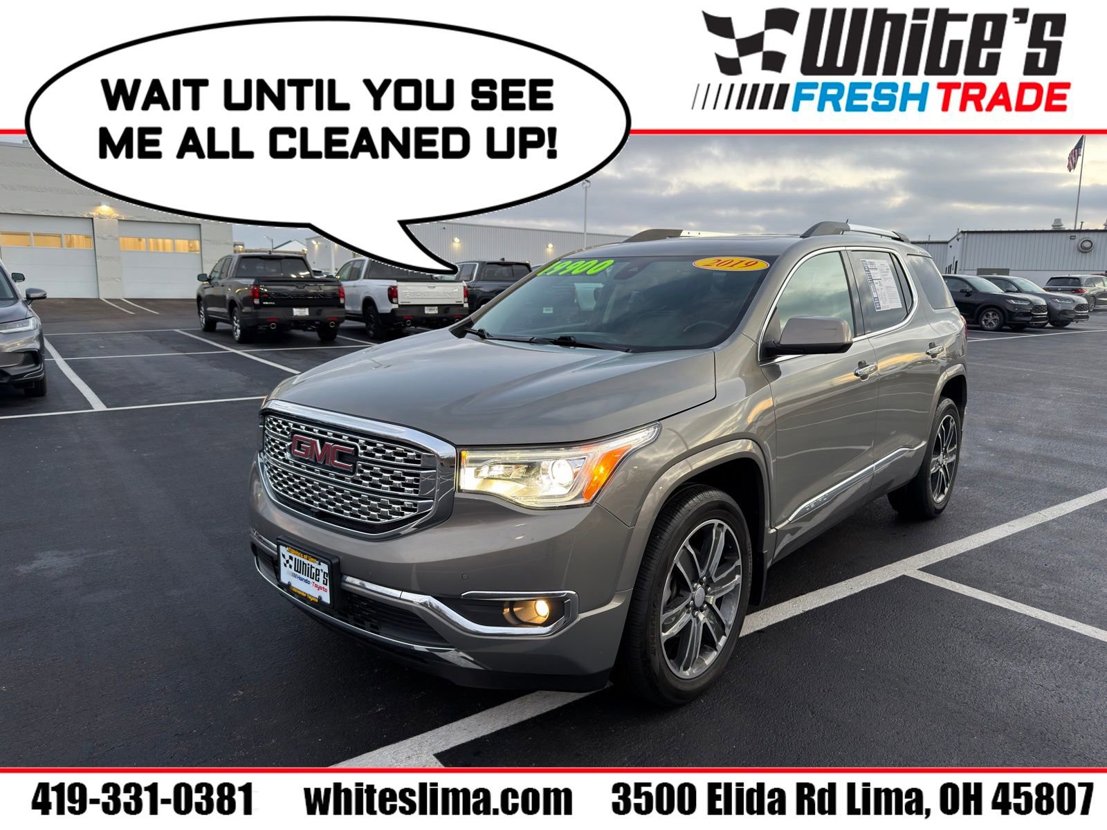 Used 2019 GMC Acadia Denali w/ Technology Package image 1