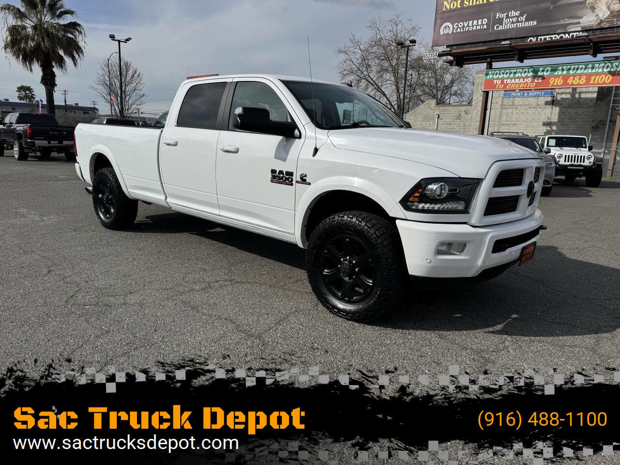 Used 2017 RAM 3500 Laramie w/ Sport Appearance Group image 1