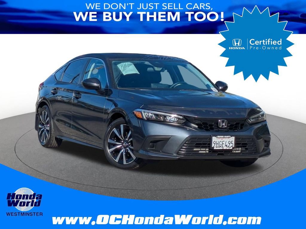 Certified 2023 Honda Civic EX-L