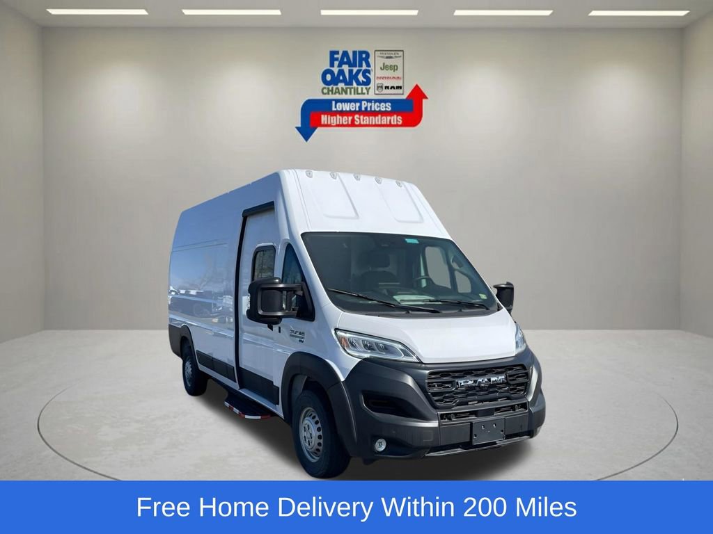 New 2024 RAM ProMaster 3500 w/ Delivery Van Package