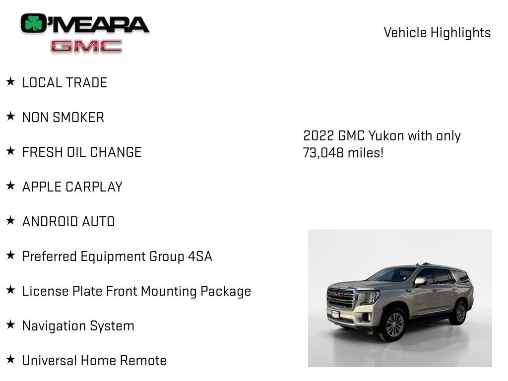 Used 2022 GMC Yukon SLT image 7