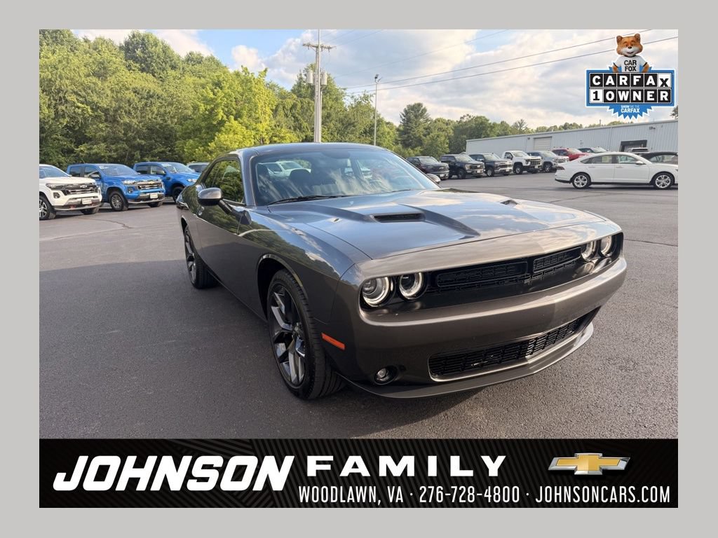 Used 2023 Dodge Challenger SXT w/ Blacktop Package RWD image 1