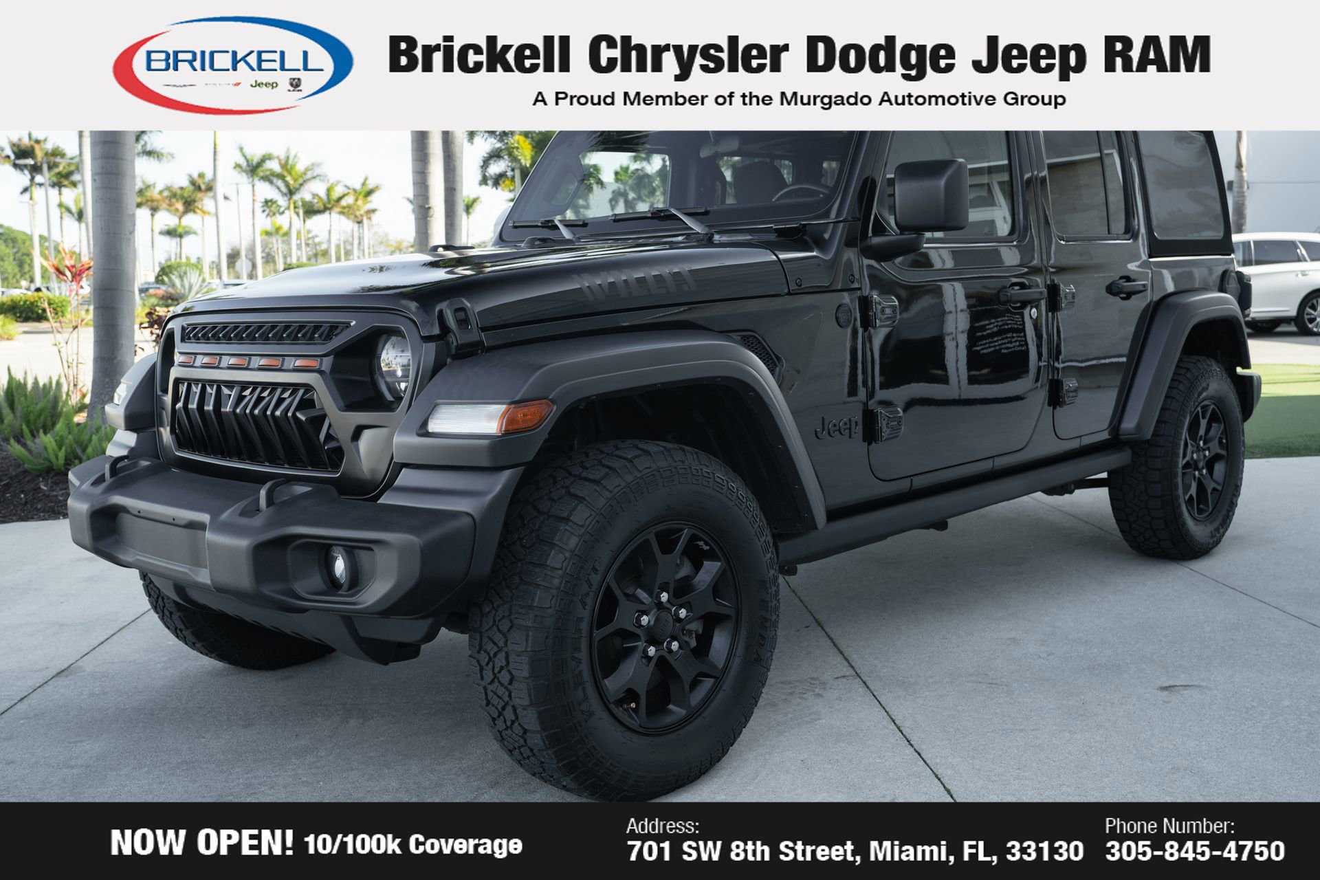 Used 2020 Jeep Wrangler Unlimited Willys image 4