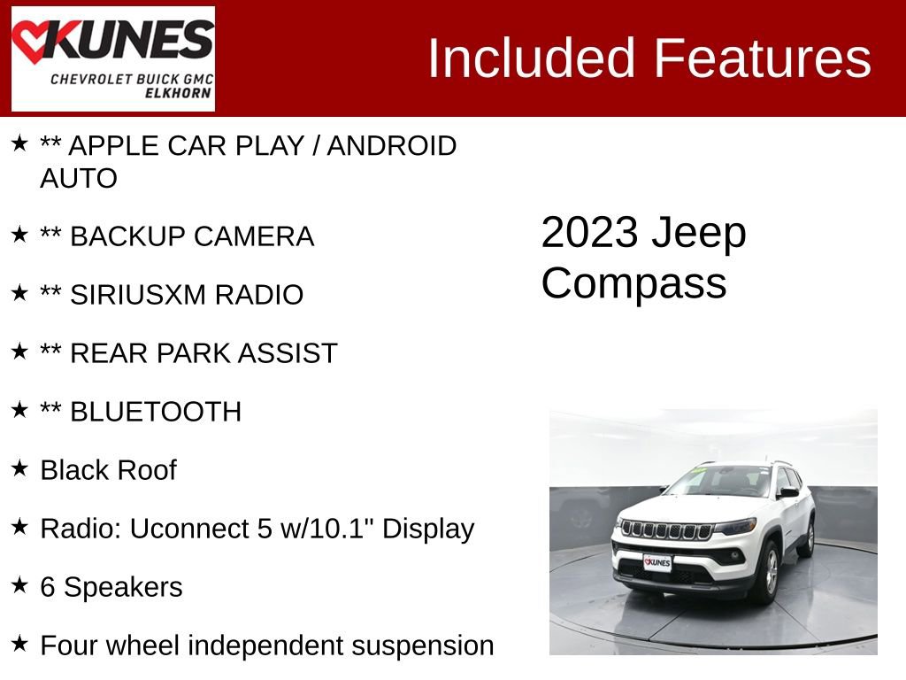 Used 2023 Jeep Compass Latitude image 2