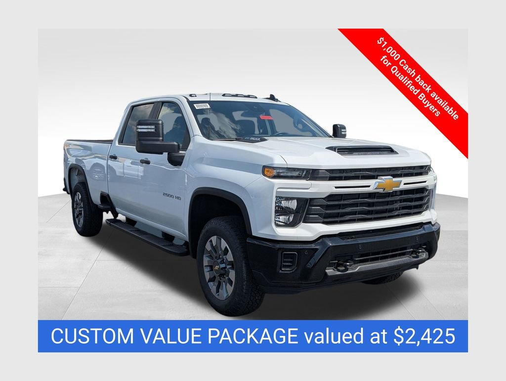 New 2026 Chevrolet Silverado 2500 Custom w/ Custom Value Package