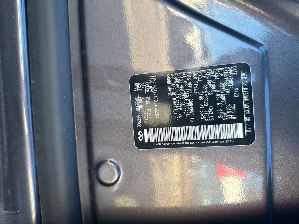 Used 2024 INFINITI QX80 Luxe image 31