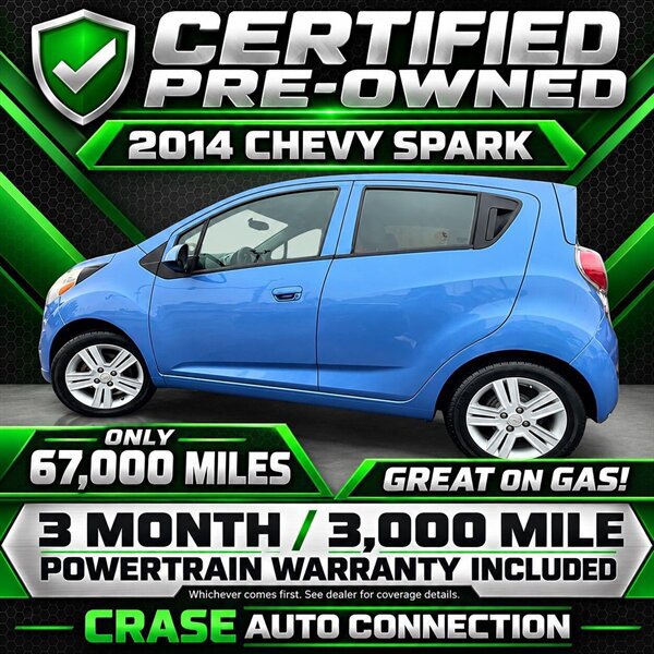 Used 2014 Chevrolet Spark LS FWD image 2