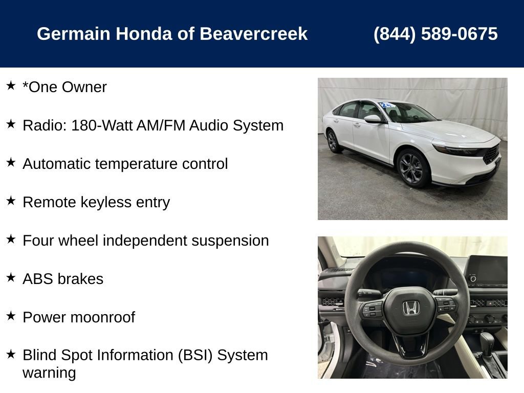 Used 2024 Honda Accord EX image 5