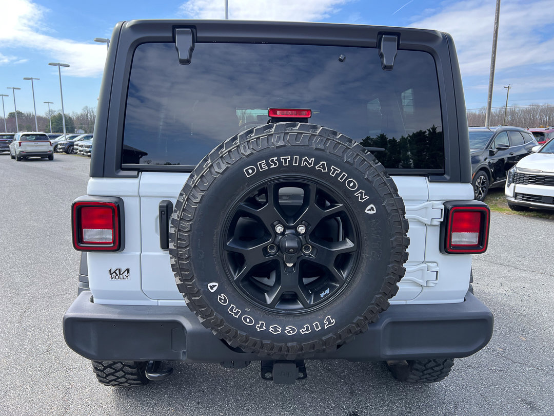 Used 2022 Jeep Wrangler Unlimited Sport AWD/4WD image 4