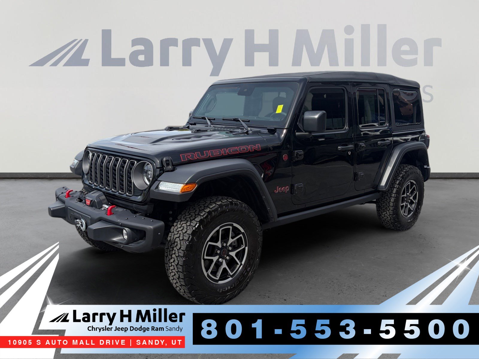 Used 2025 Jeep Wrangler Unlimited Rubicon w/ Steel Bumper Group image 1