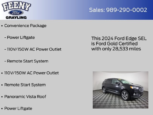 Used 2024 Ford Edge SEL w/ Convenience Package AWD/4WD image 14