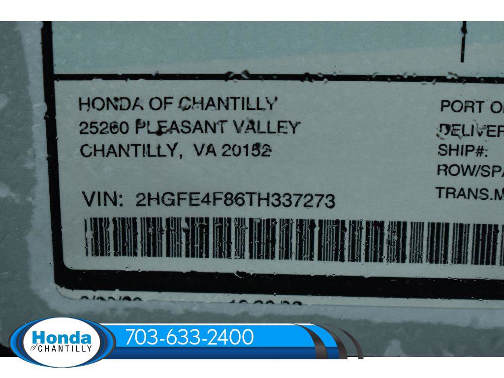 New 2026 Honda Civic Sport Touring image 37