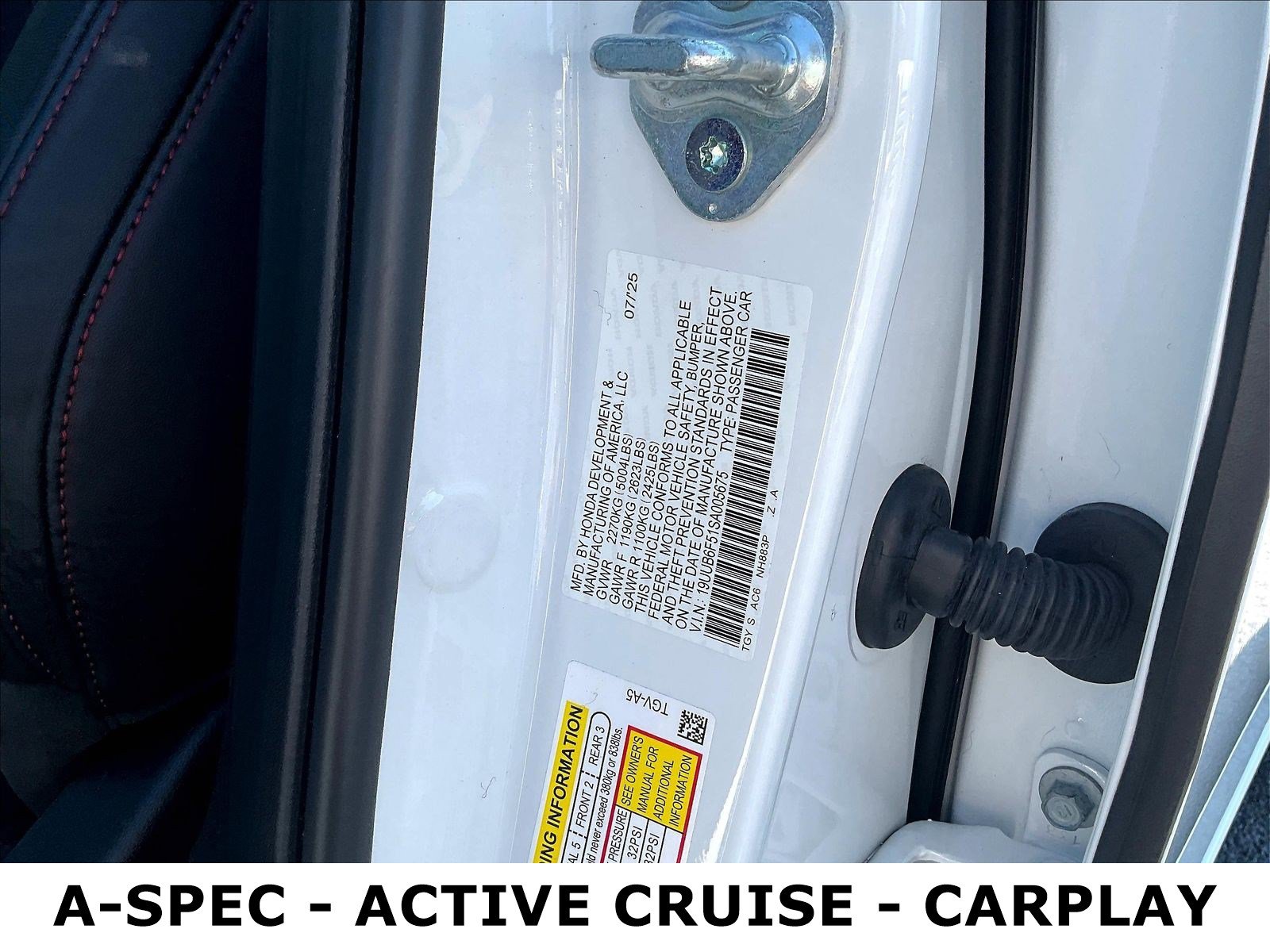 Used 2025 Acura TLX w/ A-SPEC Package AWD/4WD image 19