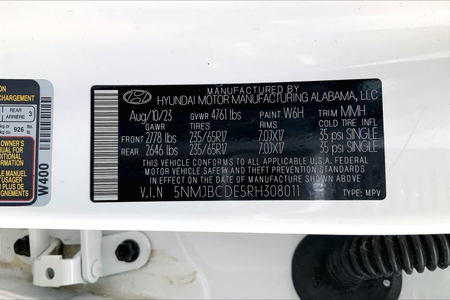 Used 2024 Hyundai Tucson SEL AWD/4WD image 31