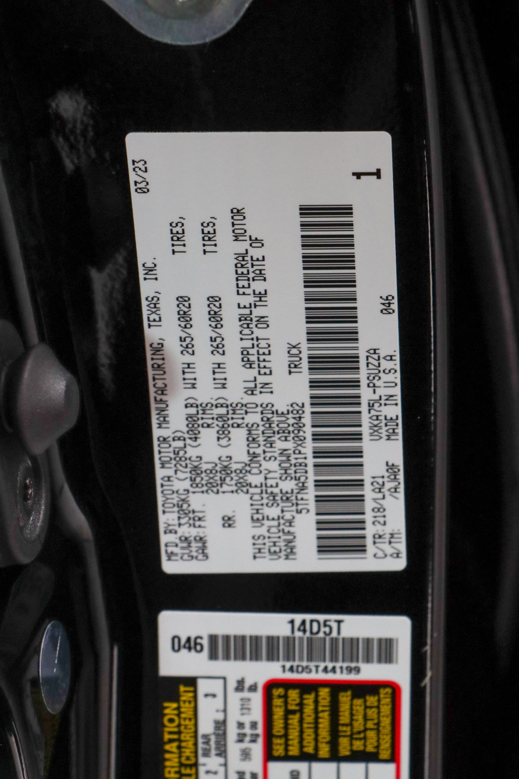 Used 2023 Toyota Tundra Platinum image 34