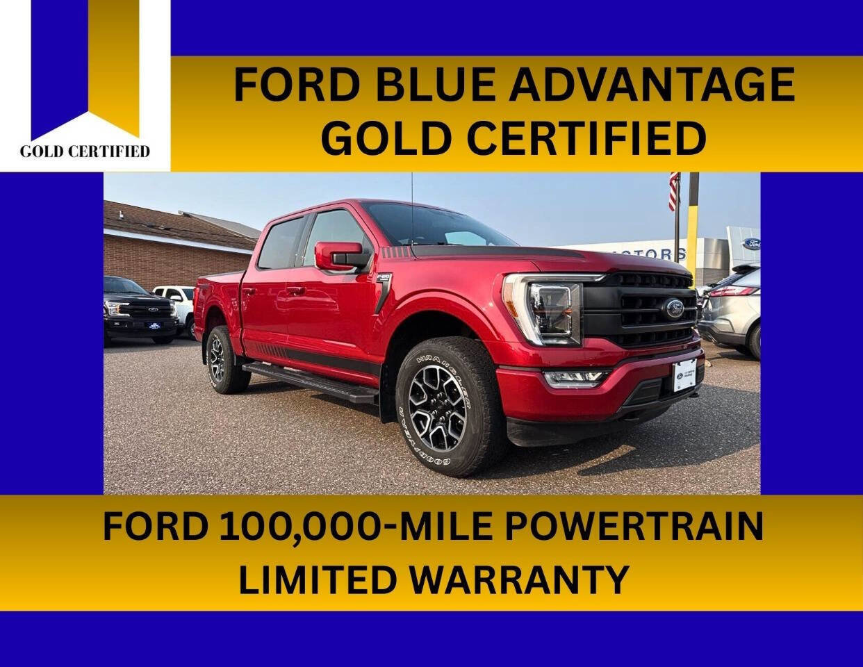 Certified 2021 Ford F150 Lariat w/ Equipment Group 502A High
