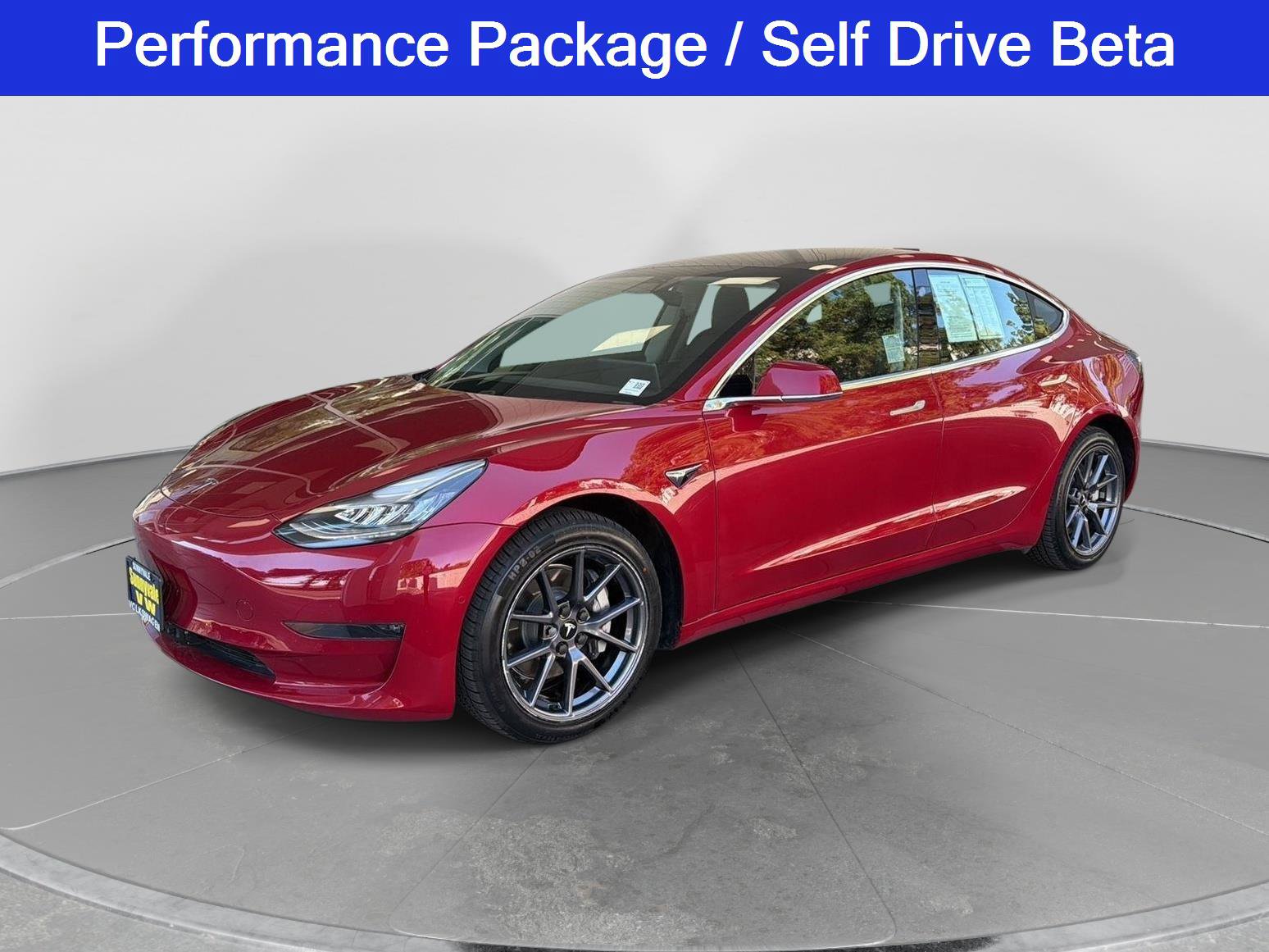 Used 2020 Tesla Model 3 Performance AWD/4WD image 1