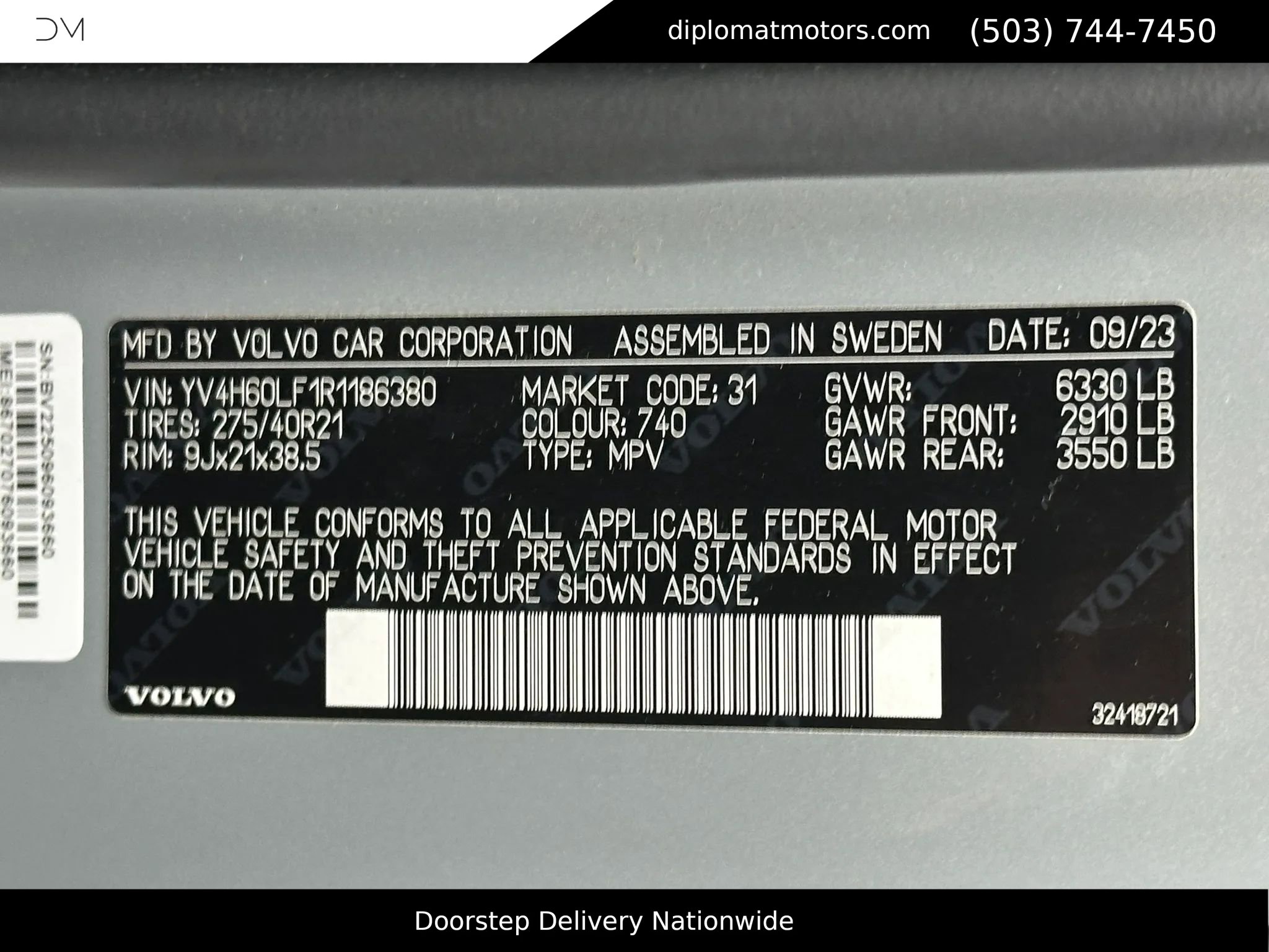 Used 2024 Volvo XC90 T8 Ultimate w/ Protection Package Premier image 54