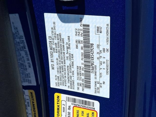 Used 2024 Ford Mustang GT Premium RWD image 27