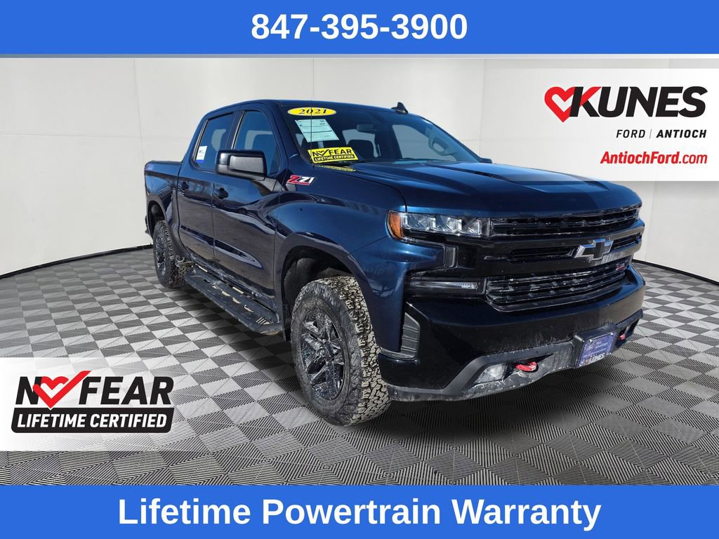 Used 2021 Chevrolet Silverado 1500 LT Trail Boss w/ Bed Protection Package image 1