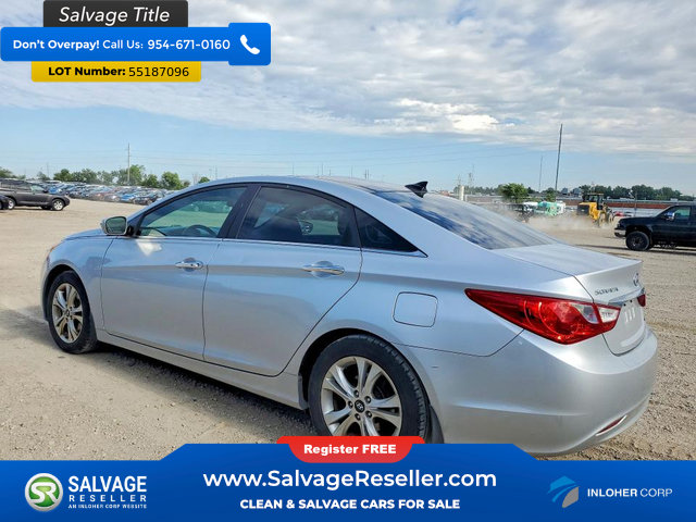 Used 2012 Hyundai Sonata Limited w/ Navigation Pkg FWD image 3