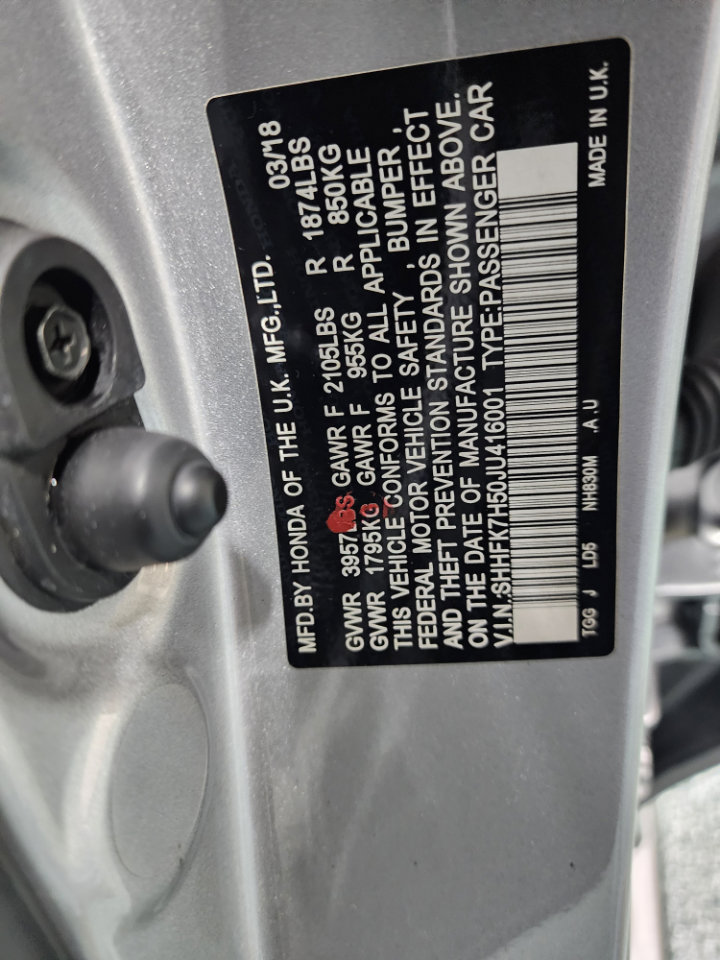Used 2018 Honda Civic EX image 41