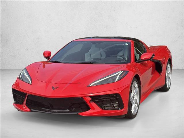 Used 2021 Chevrolet Corvette Stingray Coupe w/ Engine Appearance Package RWD image 23