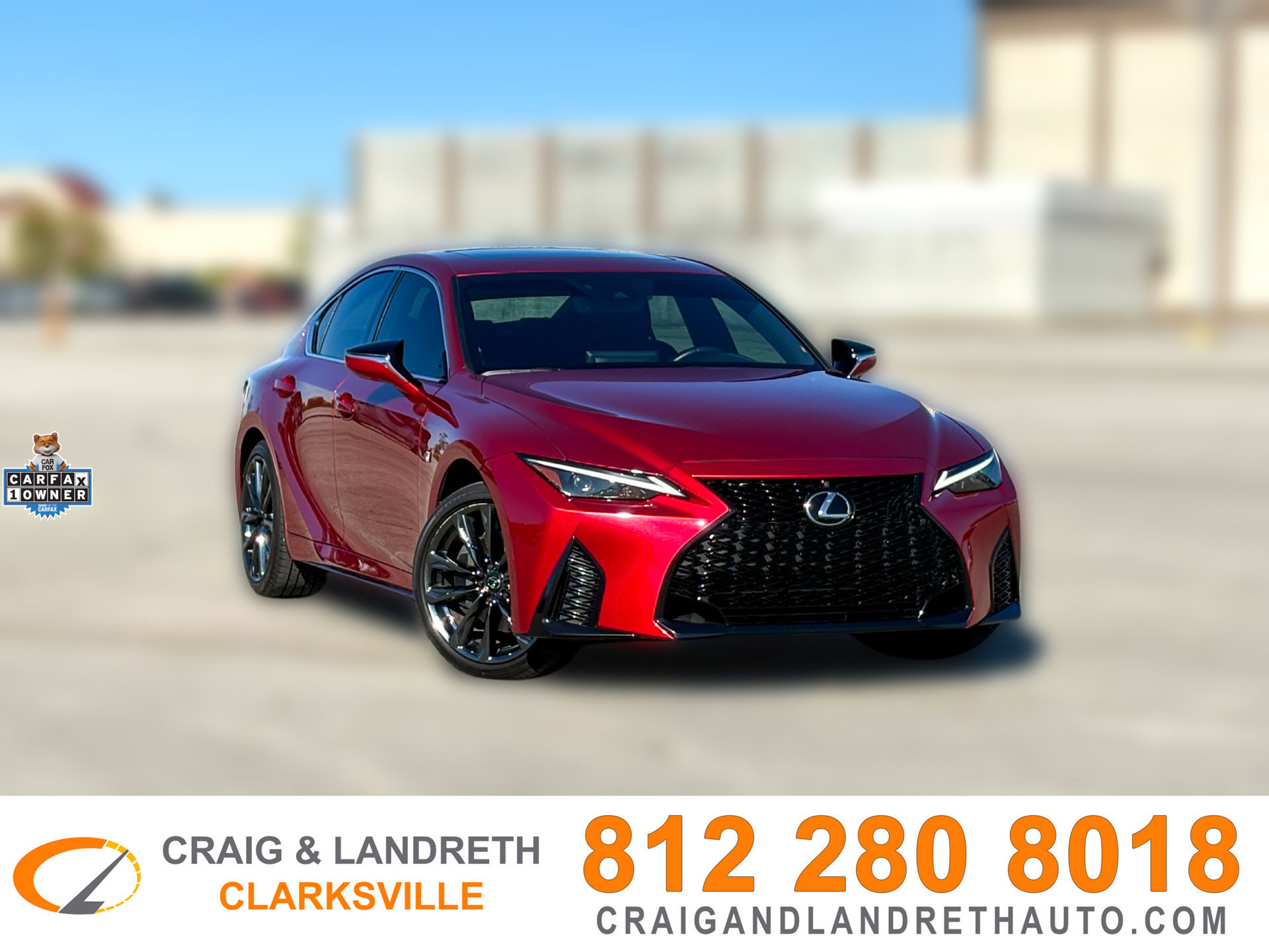 Used 2024 Lexus IS 350 F Sport w/ Navigation Package AWD/4WD image 1