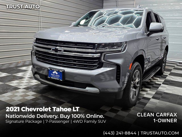 Used 2021 Chevrolet Tahoe LT w/ LT Signature Package