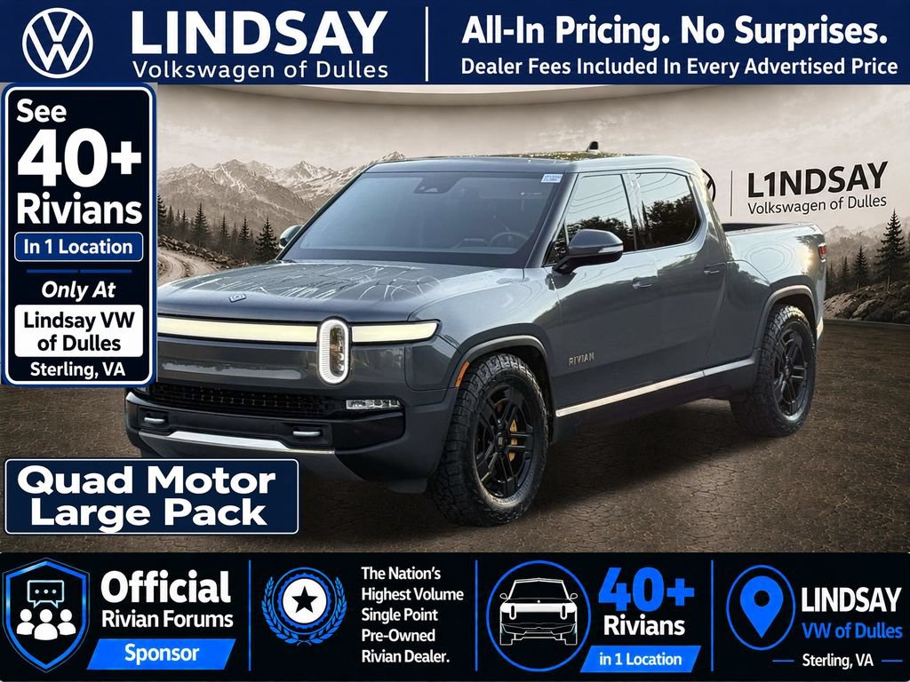 Used 2023 Rivian R1T Adventure Quad AWD/4WD image 4