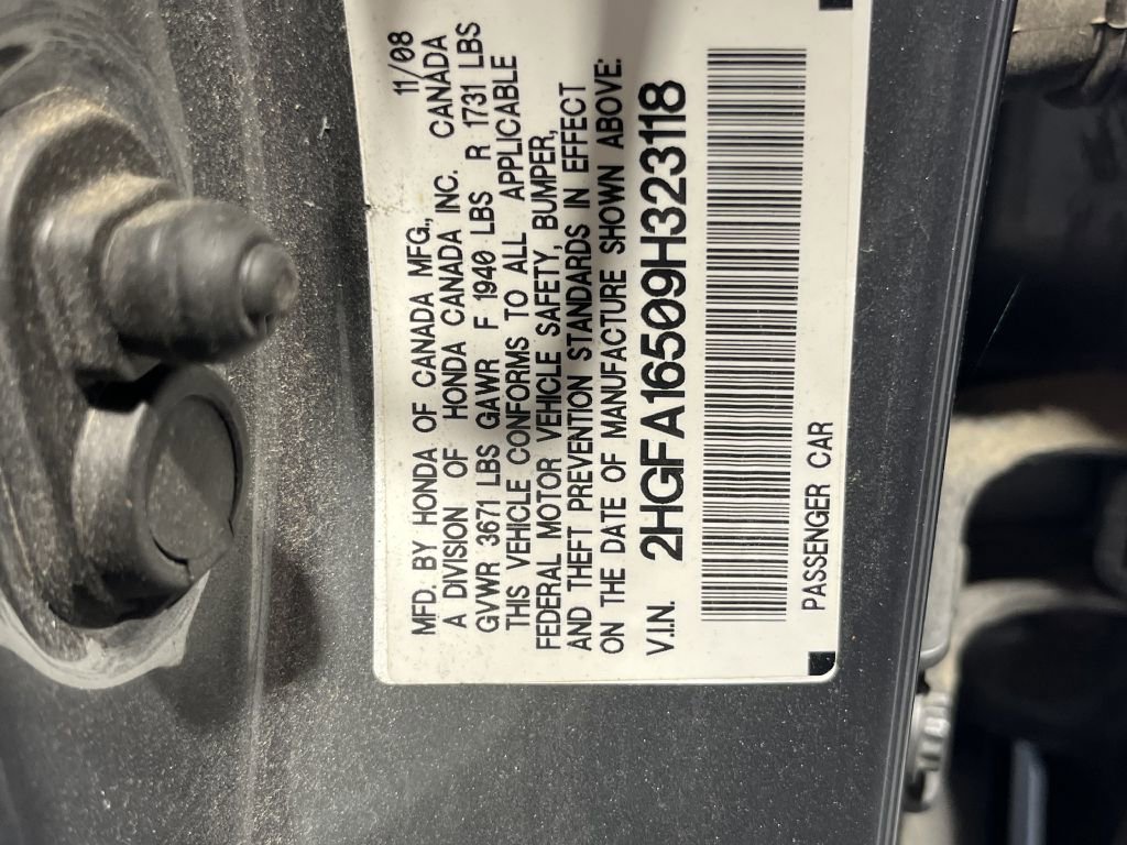 Used 2009 Honda Civic LX image 9