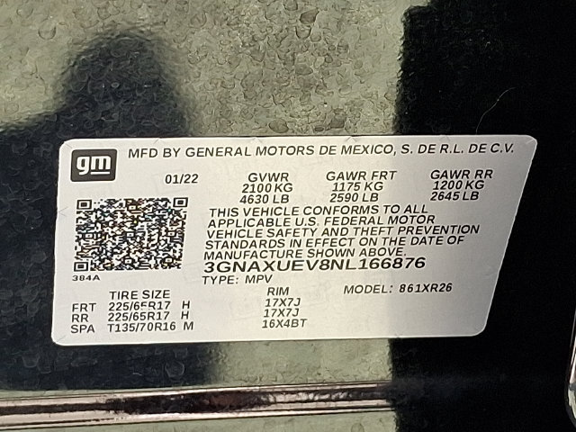 Used 2022 Chevrolet Equinox LT AWD/4WD image 25