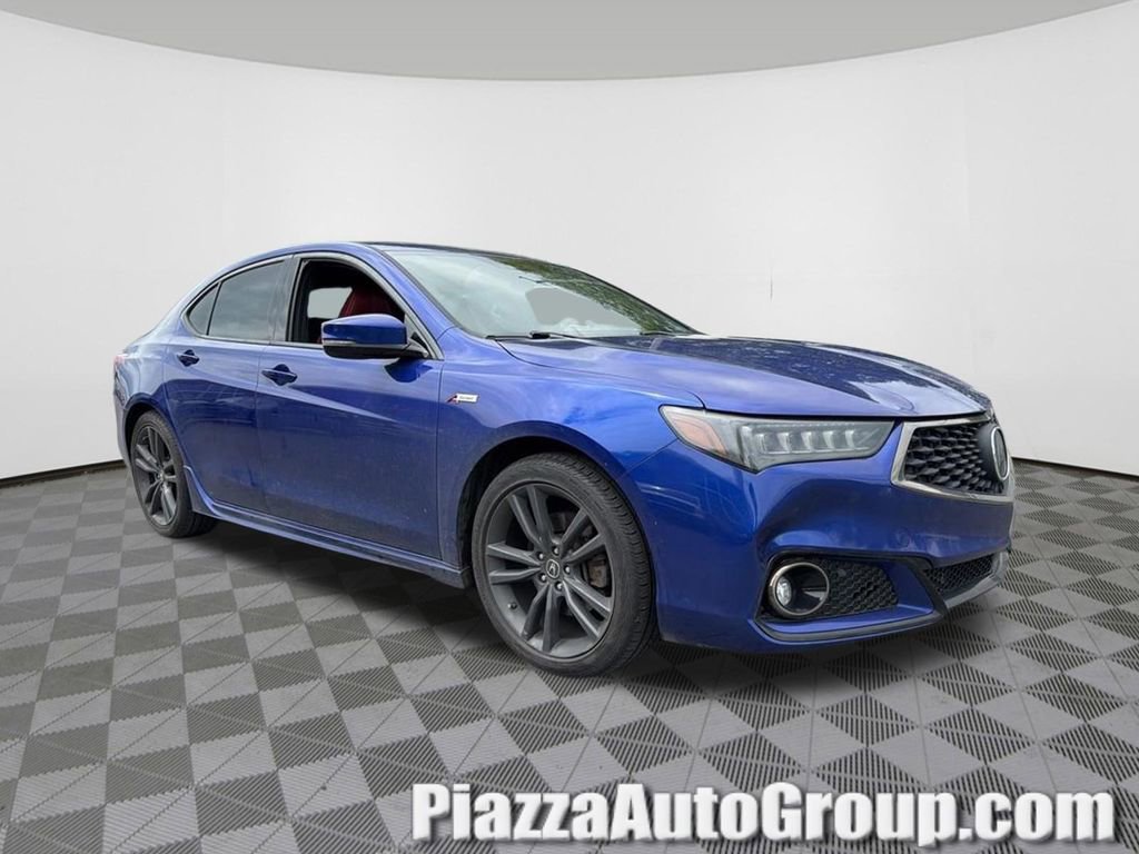 Certified 2018 Acura TLX V6 w/ Technology & A-SPEC Pkg AWD/4WD image 1