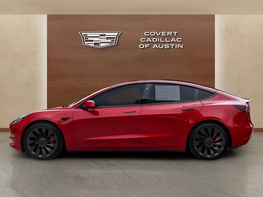 Used 2021 Tesla Model 3 Performance AWD/4WD image 2